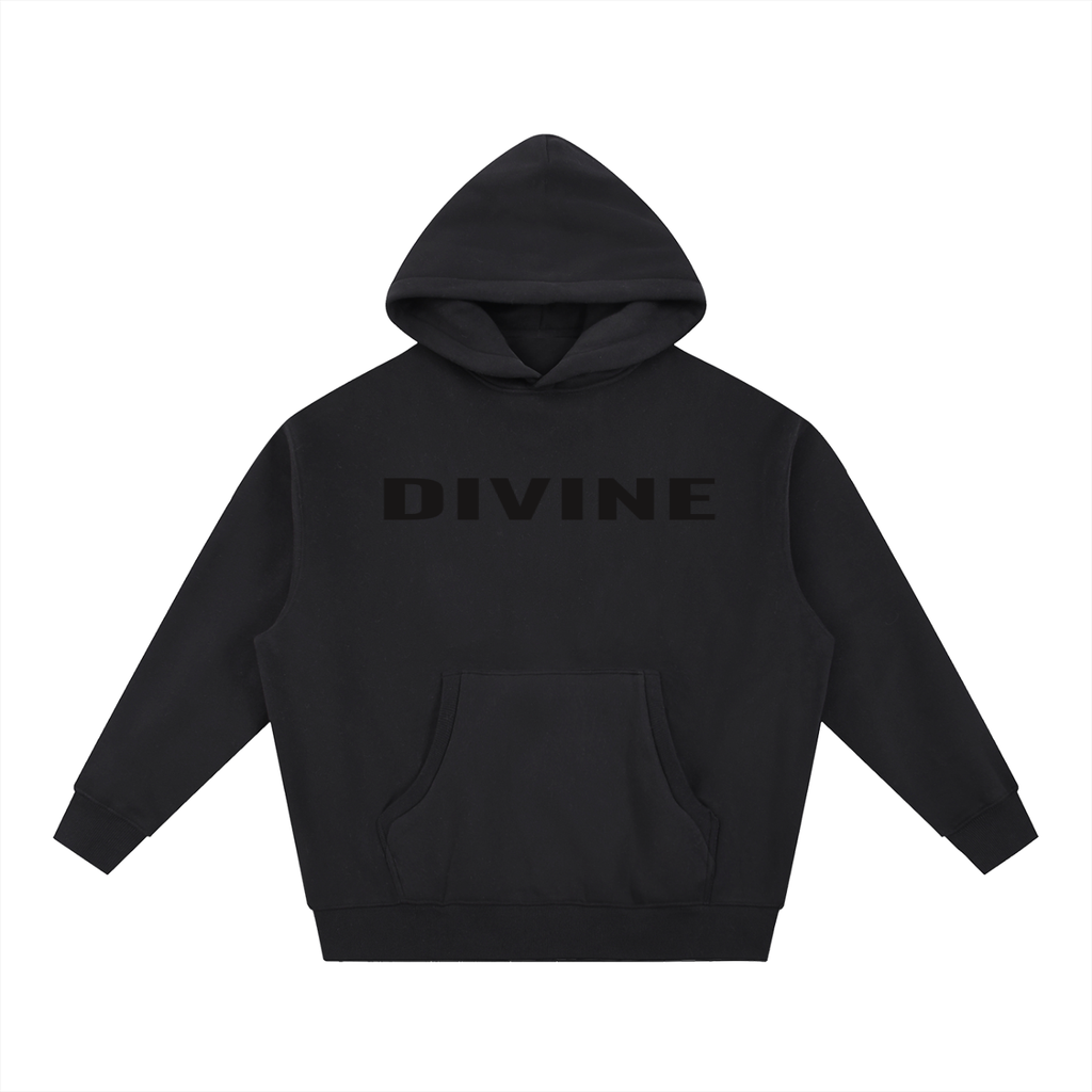 DIVINEMADEBYGOD Oversized Hoodie (Black)