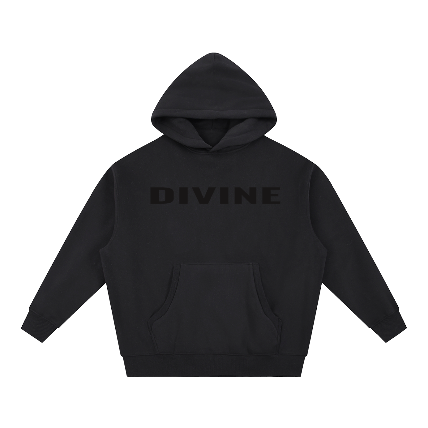 DIVINEMADEBYGOD Oversized Hoodie (Black)